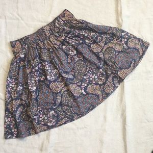 Floral Cotton Skirt